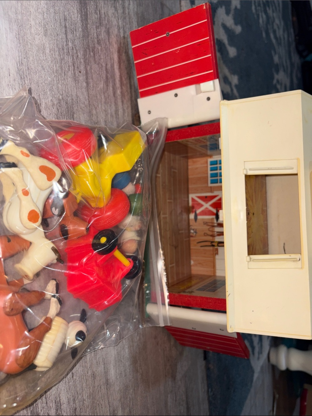 Kids Farm Animal Toy Set - Multicolor